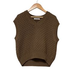 dairiku ダイリク 20SS フリンジニット Pullover Fringe Net Knit