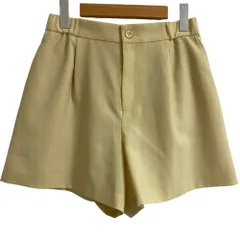 良品 BLUE LABEL CRESTBRIDGE ブルーレーベルクレストブリッジ ショートパンツ サイズ38 ライトイエロー レディース 古着 中古 USEDのサムネイル
