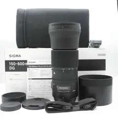 ■ほぼ新品■ SIGMA シグマ(Sigma) レンズ 150-600mm F5-6.3 DG OS HSM Canon キヤノン EFマウント ズーム 超望遠 フルサイズ 一眼レフ用 Contemporaryのサムネイル