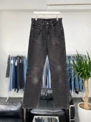 A19895 美品 A.P.C JEAN BAGGY カットオフデニム 黒W31 - メルカリ