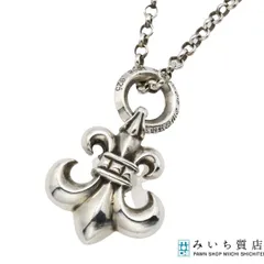 CHROME HEARTS クロムハーツ ネックレス BSフレア ロールチェーン 925 約12.9g アクセサリー 袋 26k593-2のサムネイル