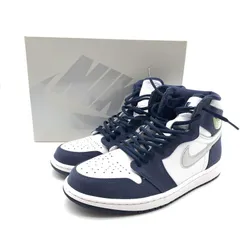 【中古品】 NIKE ナイキ DC1788-100 AIR JORDAN エアジョーダン 1 HIGH OG CO.JP MIDNIGHT NAVY スニーカー 靴 【160-260428-ts-04-otoh】