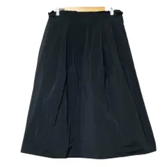 良品 NEMIKA×T. ネミカ ティードット 田丸麻紀 タフタ タックロングスカート サイズ5 ブラック  レディース 古着 中古 USEDのサムネイル