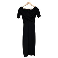 美品 T BY ALEXANDER WANG ティーバイアレキサンダーワン ドレス ワンピース XS ブラック レディース 古着 中古 USED