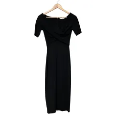 美品 T BY ALEXANDER WANG ティーバイアレキサンダーワン ドレス ワンピース XS ブラック レディース 古着 中古 USEDのサムネイル
