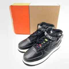 【中古美品】 NIKE ナイキ DV1029-010 AIR FORCE 1 MID LX ”OUR FORCE 1” スニーカー 靴 【160-260601-st-07-otoh】