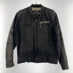 【中古品】 HARLEY DAVIDSON ハーレーダビッドソン WILLIE G WINGED SKULL JACKET コットン ジャケット 【145-260607-st-02-otoh】