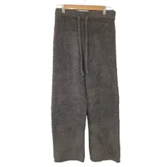 美品 23AW GELATO PIQUE HOMME ジェラートピケオム ベーシックスムーズィーパンツ ルームウェア サイズF チャコールグレー メンズ 古着 中古 USEDのサムネイル