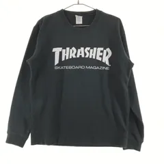 【中古品】 THRASHER スラッシャー スウェット トップス トレーナー ウェア ウエア 長袖 クルーネック プリント スポーティ スケーター スケート ブラック 【147-260616-sm-04-otoh】のサムネイル