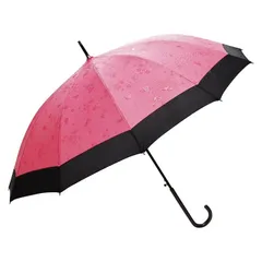 晴雨兼用12本骨傘　桜うさぎ　ピンク　撥水加工 UVコート加工 グラスファイバー使用 ジャンプ式 蛇の目風のサムネイル