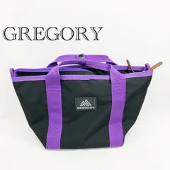 GREGORY グレゴリー BOAT TOTE S トートバッグ ハンドバッグ ブラック パープル 黒 紫 219のサムネイル