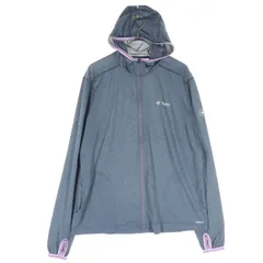 Foxfire フォックスファイヤー ワンポイントロゴ 長袖 フーディジャケット XL グレー レディース 古着のサムネイル