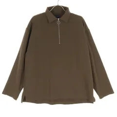 URBAN RESEARCH アーバンリサーチ 長袖 ハーフ ジップジャケット 40 ブラウン プルオーバー レディース 古着のサムネイル