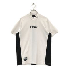 PING/ピン ゴルフ モックネックシャツ【ホワイト/LL】新品！ - メルカリ