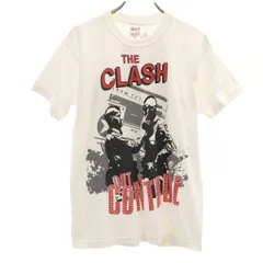 anvil アンヴィル THE CLASH 半袖 Tシャツ L ホワイト パンク ロック バンT キッズ 古着のサムネイル