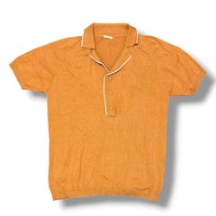 EZ by Zegna オレンジ ポロシャツ M EZ by Zegna オレンジ ポロシャツ M - メルカリ