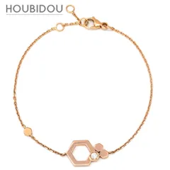 ショーメ CHAUMET ブレスレット ビー ドゥ ショーメ ハニカム ピンクゴールド Bee My Love 1P 1石 1粒 ダイヤモンド 【中古】のサムネイル
