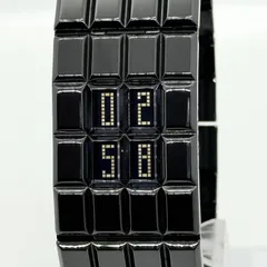 CHANEL シャネル ショコラ ZH19830 CE CE×SSデジタル文字盤 H1003 QZ レディース 腕時計 稼働品のサムネイル