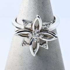 研磨済】TIFFANY＆Co. スタッキングバンド リング ルビー 9号