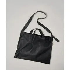 REN | 2wayスクエアショルダーM (black) | レン レディース ショルダーバッグ ハンドバッグ 2WAY レザーバッグ 本革 牛革 ブラック 黒 シンプル 軽量 肩掛け 日本製 ナチュラル カジュアルのサムネイル