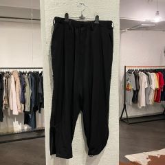 Yohji Yamamoto 22AW バック付き裾リブP - メルカリ