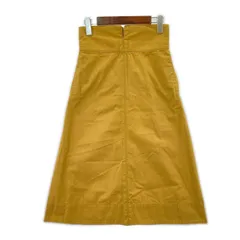 MACPHEE マカフィー Aライン ロングスカート size32/キャメルのサムネイル