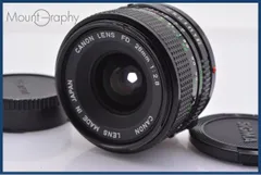 【動作保証】 キヤノン Canon New FD 28mm F2.8 前後キャップ付 同梱無料 #yk8997 動作保証】 キヤノン Canon New FD 28mm F2.8 前後キャップ付 同梱無料