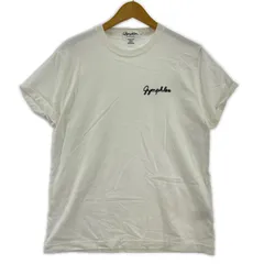 GYMPHLEX ロゴ刺繍半袖Ｔシャツ size14/ホワイトのサムネイル