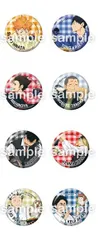 【予約】【新品】カラパレ ハイキュー!! Yummyマスコット 缶バッジ 8個入り1BOX【正規品】のサムネイル