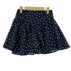 JILLSTUART ジルスチュアート ドット柄スカート sizeS/ネイビー×ホワイトのサムネイル