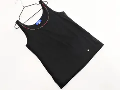 BURBERRY バーバリー CRESTBRIDGE ワンポイント タンクトップ size38/黒 ■◆ レディースのサムネイル
