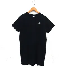 プーマ PUMA 国内正規品 Tシャツワンピース ミニ Iライン コットン 綿 ロゴ 半袖 M 黒 ブラック /NT8のサムネイル
