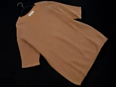 B:MING by BEAMS ビーミングバイビームス 半袖 サマー ニット セーター sizeM/ベージュ ■◆ メンズのサムネイル