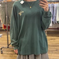 Moussy 英字プリント ロンT ストレッチ素材 - メルカリ