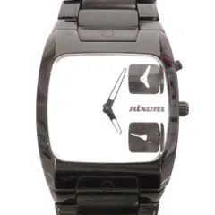 ニクソン NIXON COUNT IT THE BANKS 腕時計 クォーツ 文字盤ホワイト 黒 ブラック /TQのサムネイル