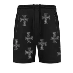 XL アンノウン UNKNOWN クロス 十字架 ストリート スウェット ショーツ ハーフパンツのサムネイル