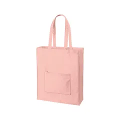 [トレードワークス] 推し活トートバッグ | 推し活 推し活グッズ 推しぬい ぬいちゃん トート バッグ うちわ ライブ アイドル かわいい メンバーカラー ぬいぐるみ バッグ 推し色 推しカラー うちわ入る (ピンク)のサムネイル