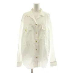 シンゾーン Shinzone 25SS OPEN COLLAR SHIRT オープンカラーシャツ 長袖 コットン 34 白 ホワイト 25SMSBL11 /KUのサムネイル