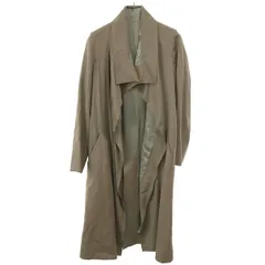 Rick Owens リックオウエンス ベルテッドロングコート RO1702 カーキ 38のサムネイル