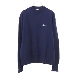 Berluti ベルルッティ エンブロイダリー コットンニットセーター R24KRL109YWBY ネイビー Sのサムネイル