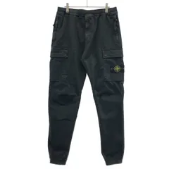 STONE ISLAND ストーンアイランド 24AW ストレッチ ブロークンツイル カーゴパンツ 8115313L1A0129 ブラック 34のサムネイル