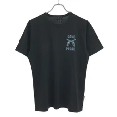 roarguns ロアーガンズ 22SS LOVE&PEACE ロゴワッペンクルーネックTシャツ 22SGT-11R ブラック 2のサムネイル