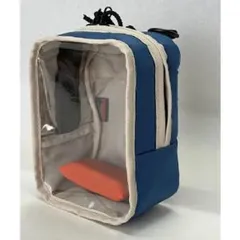 オーストリッチ ぬい活バッグ M ブルーのサムネイル