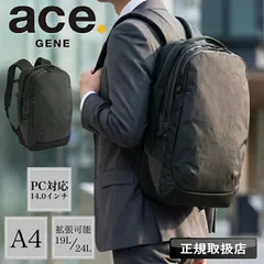 新品 ace.GENE ラグレンティスX ビジネスリュック ビジネスバッグ メンズ 19L 24L A4 PC 防水 通勤 出張 2気室 ブリーフケース キャリーオン バックパック 拡張機能 エース リュック レディース ブランド 大容量 20051 正規品のサムネイル