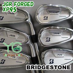 ブリヂストン JGR フォージド 2015 アイアンセット 8本 純正スチールS