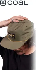 【COAL】コール キャップ アトラス ビンテージ リップストップ Coal Atlas Vintage Ripstop Cap 帽子 5パネル 深さミッド フラット つば メンズ レディースのサムネイル