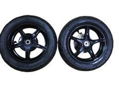 中古】車椅子 キャスターホイールSET・WCR5・100mm(ゴム:新品!) - メルカリ