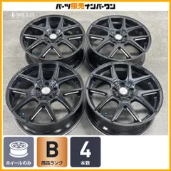【良好品】AME Steiner SL5 18in 7J +48 PCD114.3 4本セット レガシィアウトバック CX-5 CX-8 エクストレイル エスクード 交換用 即納可能のサムネイル