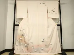 平和屋着物●京友禅の第一人者　松井青々　訪問着　牡丹　金彩　正絹　逸品　AABJ8232ckのサムネイル