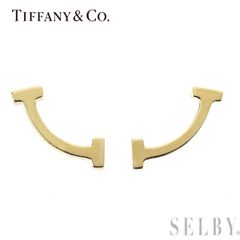 Tiffany&Co. ティファニー スマイル ピアス K18PG 約1.6g - メルカリ